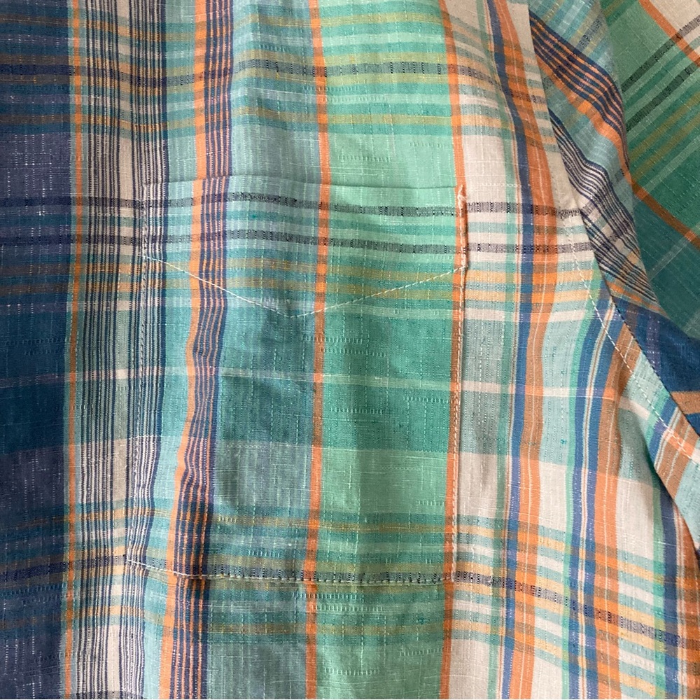 Tommy Bahama mens short sleeve shirt cabana daiquiri 55% silk 45% linen - Picture 2 of 14